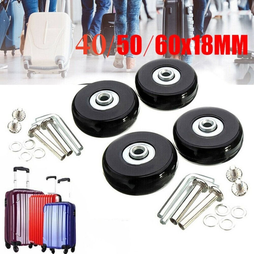 Silent Replacement Luggage Wheels - Kit de Reparo de Rodas e