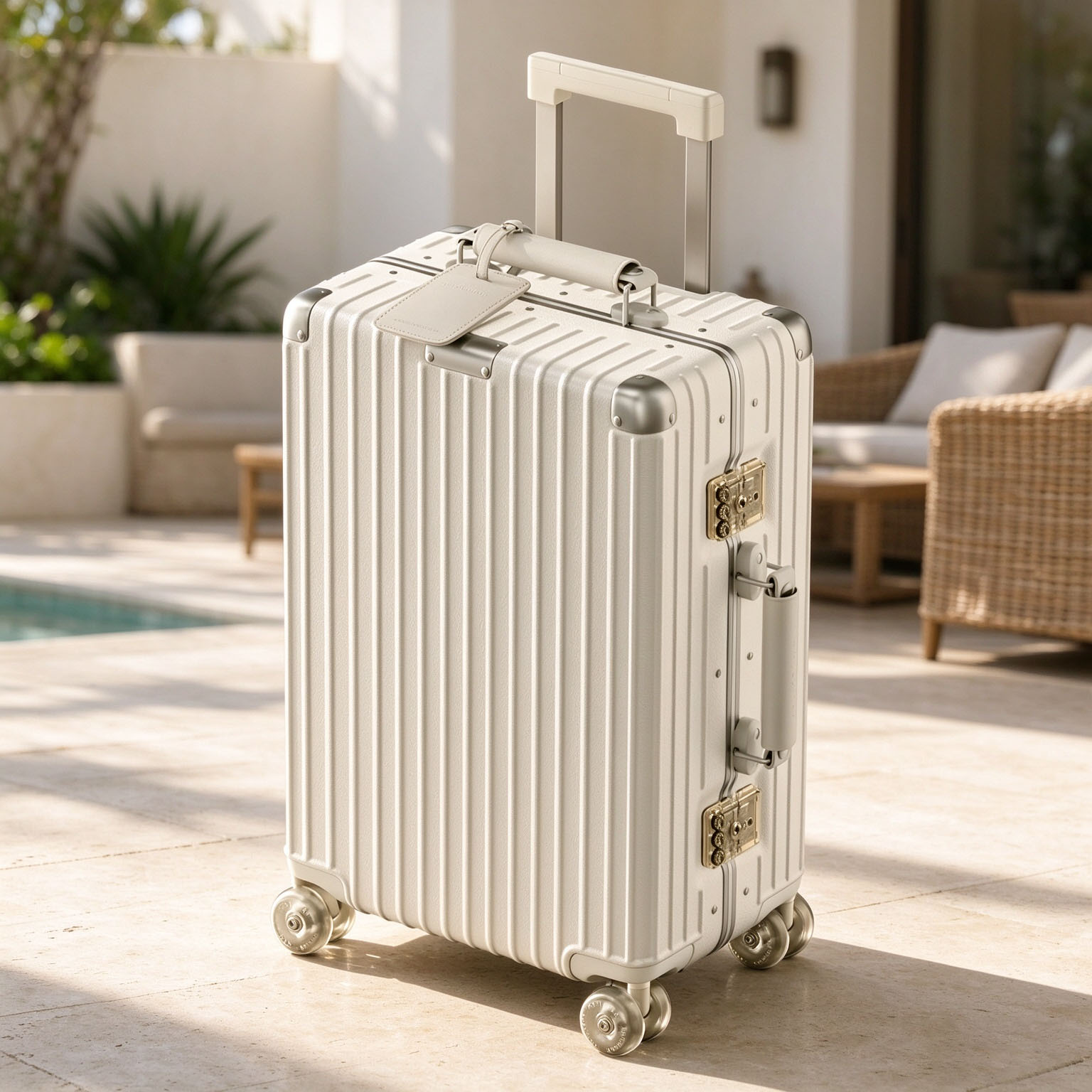 Spinner Wheel Rolling Suitcase 20 Inch - Mala de Rodas para Patinação Feminina