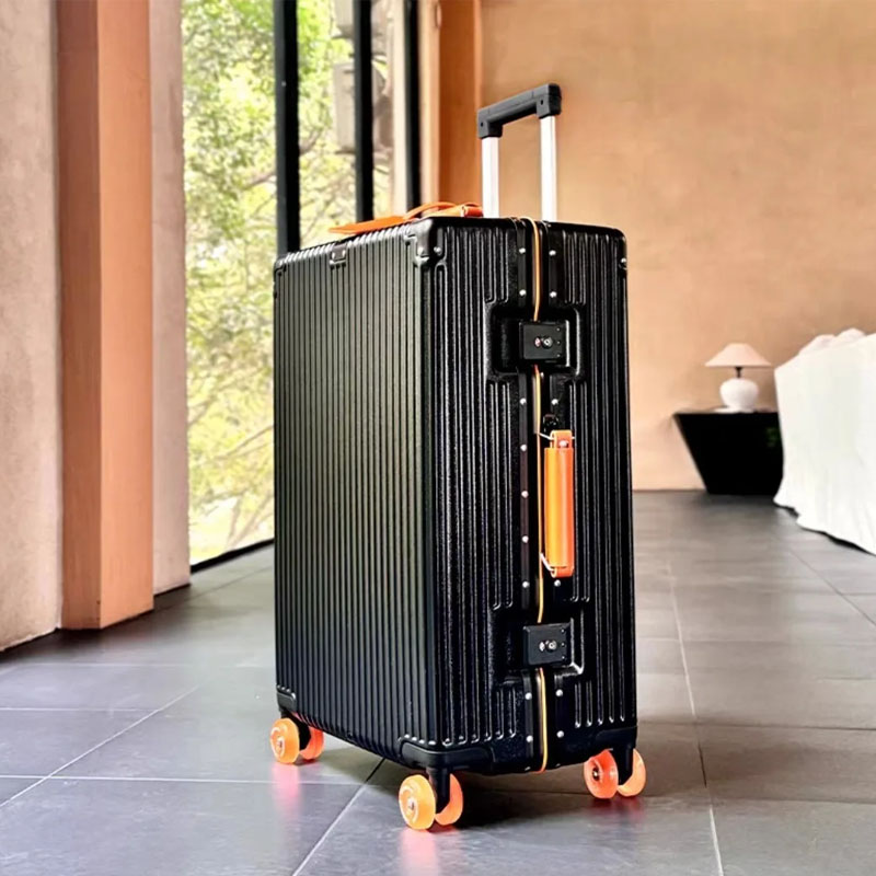 Mala de viagem com estrutura d - Aluminum Frame Carry On Luggage avaliação e preço