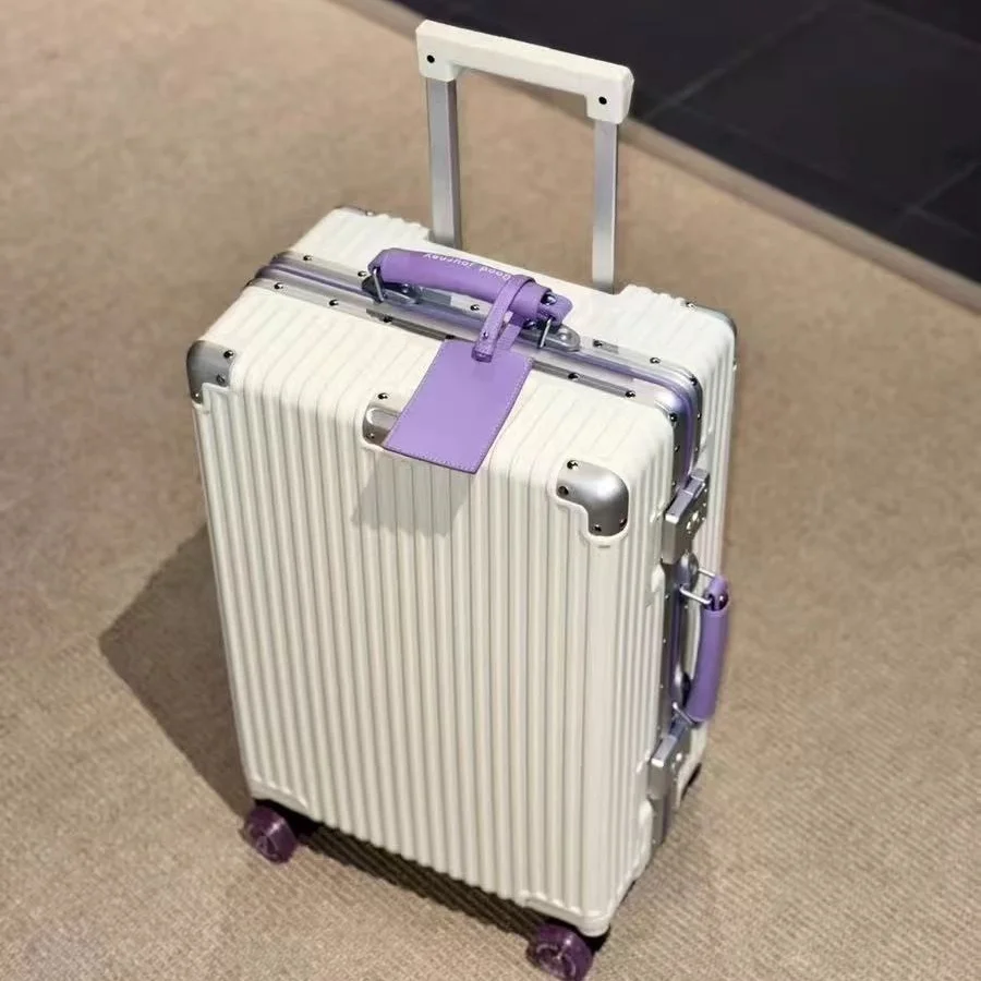 Mala de viagem com estrutura d - Aluminum Frame Carry On Luggage avaliação e preço