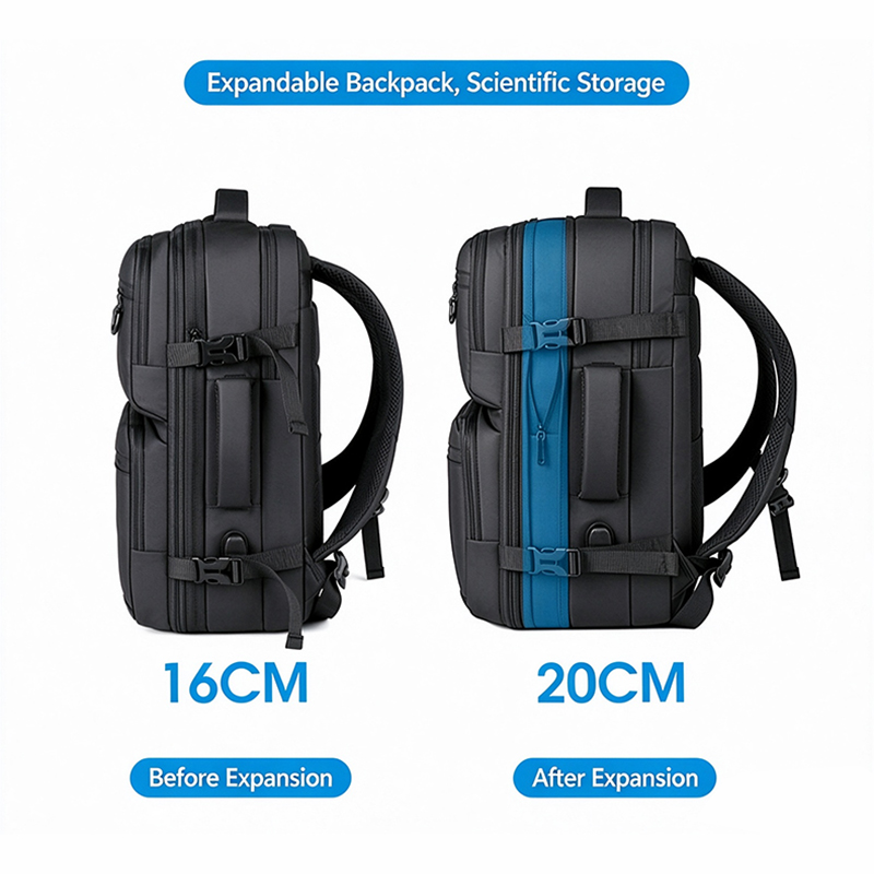 Mochila de viagem expansível p - Backpacks avaliação e preço
