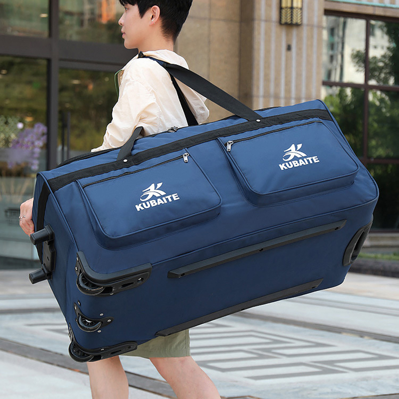 Mala de viagem extra grande pa - Foldable Rolling Luggage Bag avaliação e preço