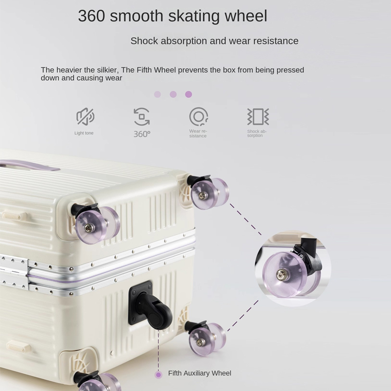 Mala de viagem com estrutura d - Aluminum Frame Carry On Luggage avaliação e preço